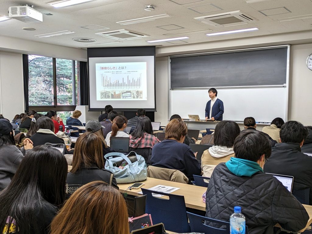 【目白大学×SEAN】地域社会学科「地域社会を考える」でゲスト講演！
